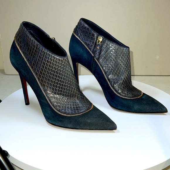 LOUIS VUITTON HIGH HEEL ANKLE BOOTIES - Picture 7 of 11